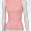 Lichtroze vintage top met turtleneck S - Afbeelding 3