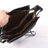Zwarte basic vintage schoudertas - Afbeelding 3