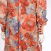 Jaren 60 vintage floral maxi dress M - Afbeelding 5