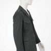 Grijs vintage uniform jasje heren maat XS - S - Afbeelding 2