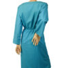 Blauwe jaren 80 vintage jurk Betty Barclay maat S - Afbeelding 6
