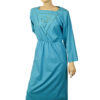 Blauwe jaren 80 vintage jurk Betty Barclay maat S - Afbeelding 4