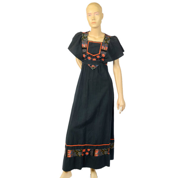 Vintage maxi dress maat 36 / S