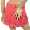 Retro velours Diesel mini skirt maat 26 - Afbeelding 4