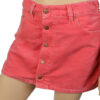 Retro velours Diesel mini skirt maat 26 - Afbeelding 2