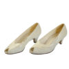 Jaren 80 vintage peeptoe pumps maat 34 - Afbeelding 2