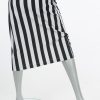 Sporty retro rokje zwart wit maat S 38 - Afbeelding 3
