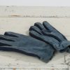 Vintage handschoenen van suede