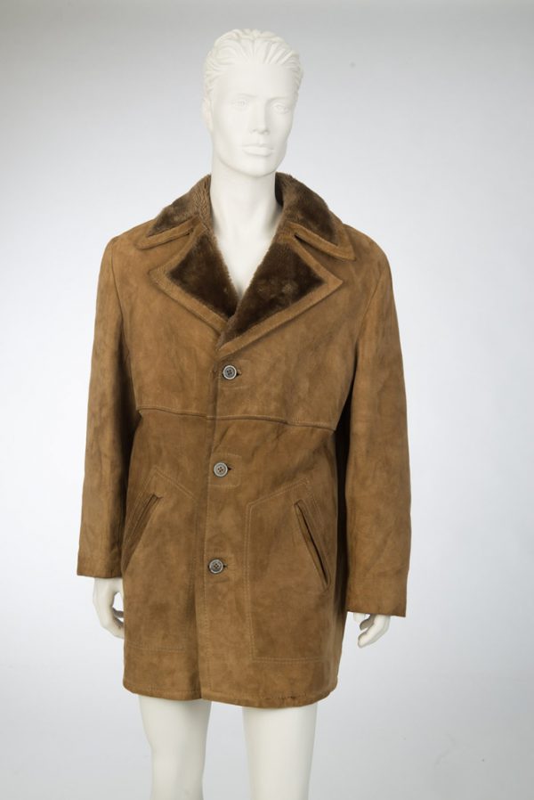 Vintage lammy coat jas voor heren maat XL - Afbeelding 2