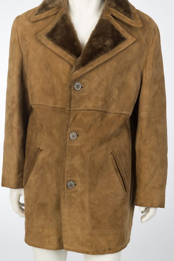 Vintage lammy coat jas voor heren maat XL - Afbeelding 3