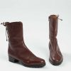 Jaren 60 Italiaanse leren vintage laarsjes maat 38 - 38,5 - Afbeelding 4