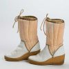 Jaren 70 vintage winterlaarzen / snow boots maat 38,5 - 39 - Afbeelding 2