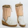 Jaren 70 vintage winterlaarzen / snow boots maat 38,5 - 39 - Afbeelding 3