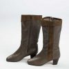 Ara vintage laarzen van leer met suede maat 39 - 39-5 - Afbeelding 2