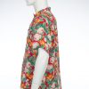 Vintage / retro overhemd met bloemen maat M / L - Afbeelding 2