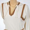 Vintage boho hippie jurk maat M 40 - Afbeelding 2