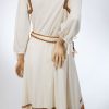 Vintage boho hippie jurk maat M 40 - Afbeelding 5