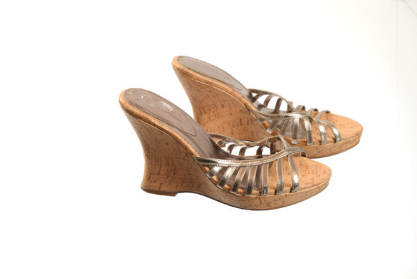 Retro wedge heels maat 38 - Afbeelding 3