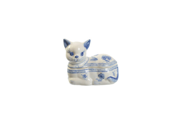 China vintage potje van kat
