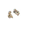 Vintage oorclips met strass-steentjes - Afbeelding 2