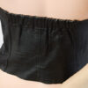 Strapless vintage boobtube top van leer maat S - Afbeelding 5