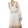 Vintage boho hippie jurk maat M 40 - Afbeelding 9