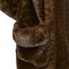 Fake fur vintage bontjas panterprint maat M - L - Afbeelding 4