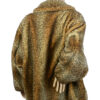 Vintage fake fur jas met panterprint maat S / M - Afbeelding 4
