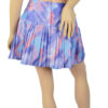 Paars sporty 80s vintage rokje maat XS 34 - Afbeelding 4