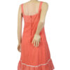 Rood wit vintage jurkje maat M 40 - Afbeelding 5