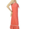 Rood wit vintage jurkje maat M 40 - Afbeelding 4
