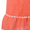Rood wit vintage jurkje maat M 40 - Afbeelding 3