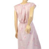 70s vintage jurkje met roze streepjes maat L - Afbeelding 5