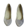 Grijze vintage pumps maat 41,5 - Afbeelding 3