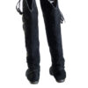 Zwarte suede Spaanse vintage rijlaarzen maat 37,5 - Afbeelding 4