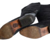 Jaren 70 lange zwarte suede laarzen maat 38,5 - 39 - Afbeelding 5