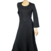 Vintage jaren 70 maxi dress jurk met stipjes maat XS / 34 - Afbeelding 5
