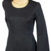 Vintage jaren 70 maxi dress jurk met stipjes maat XS / 34 - Afbeelding 2