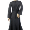 Vintage jaren 70 maxi dress jurk met stipjes maat XS / 34 - Afbeelding 4