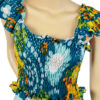 Floral jaren 70 vintage maxi dress maat S - Afbeelding 2