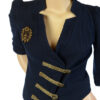 Vintage military top maat XS - Afbeelding 2