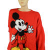 Handgebreide vintage Mickey Mouse trui maat M - Afbeelding 6