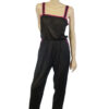 Zwarte vintage jumpsuit maat S - Afbeelding 5