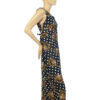 Vintage shippers maxi dress met polka dots maat M / L - Afbeelding 3