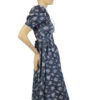 Vintage dirndl bloemetjes jurkje maat XXS - Afbeelding 3