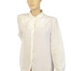 Vintage jaren 70 blouse met rouches maat M - Afbeelding 5