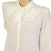 Vintage jaren 70 blouse met rouches maat M - Afbeelding 2