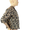 70's vintage jasje met geborduurde bloemen maat L - Afbeelding 3
