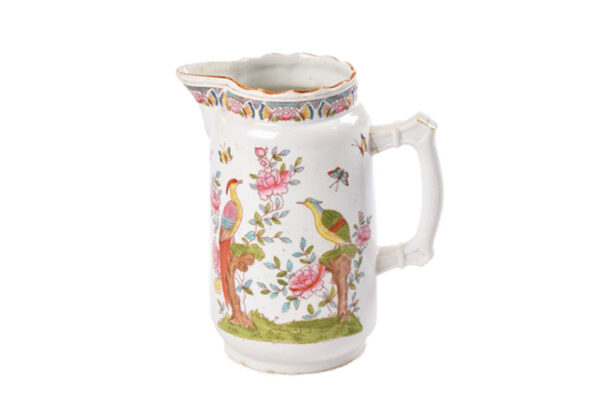 Vintage schenkkan met Japanse print
