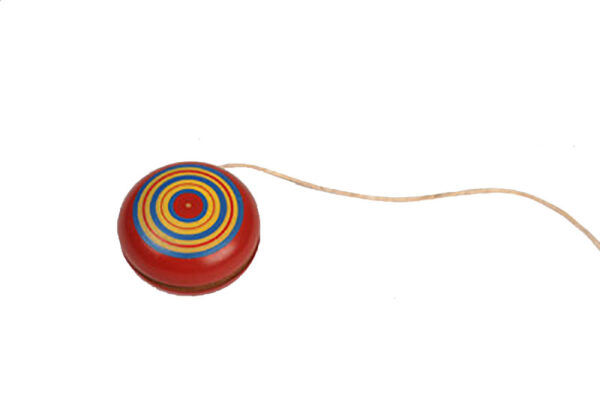 Houten vintage jojo - Afbeelding 2